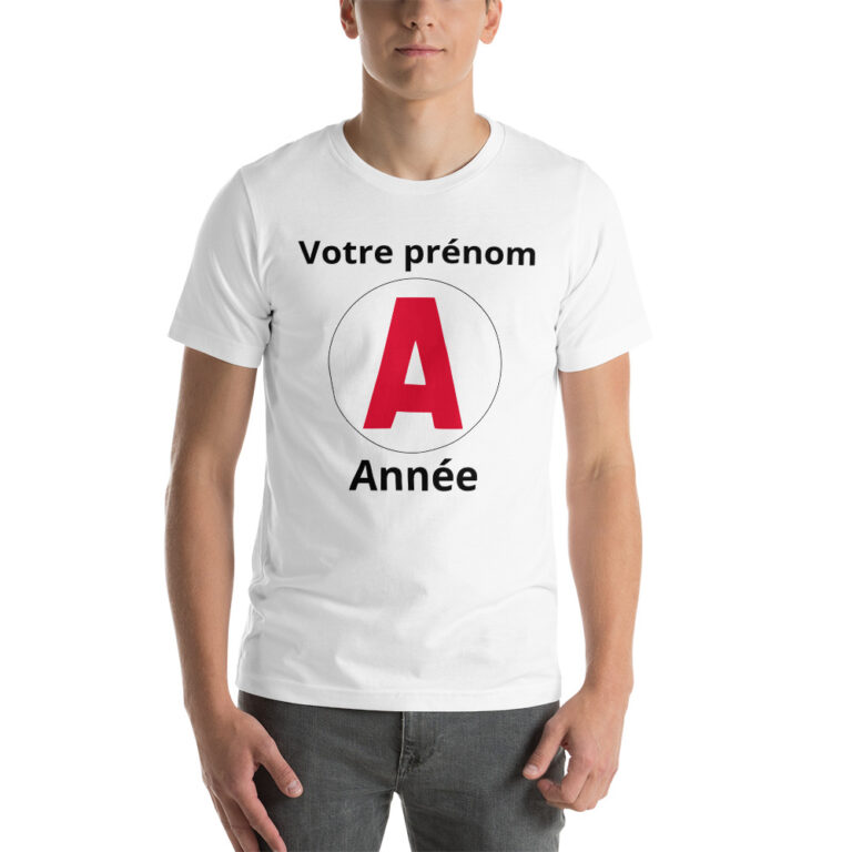 t shirt jeune permis personnalisable