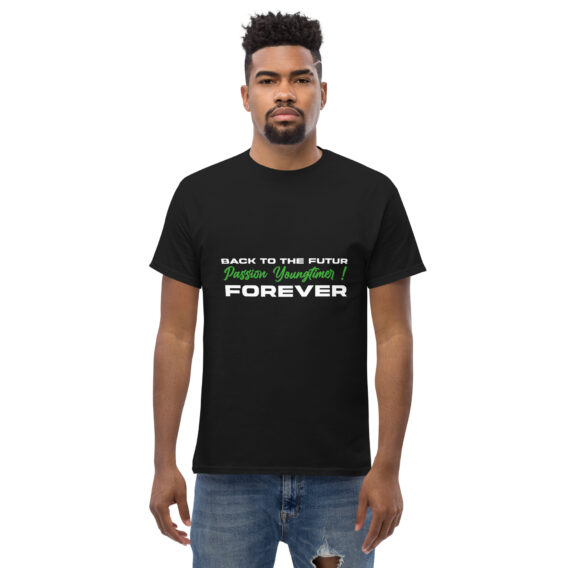 T-shirt classique homme Back to the futur, Passion youngtimer, Forever