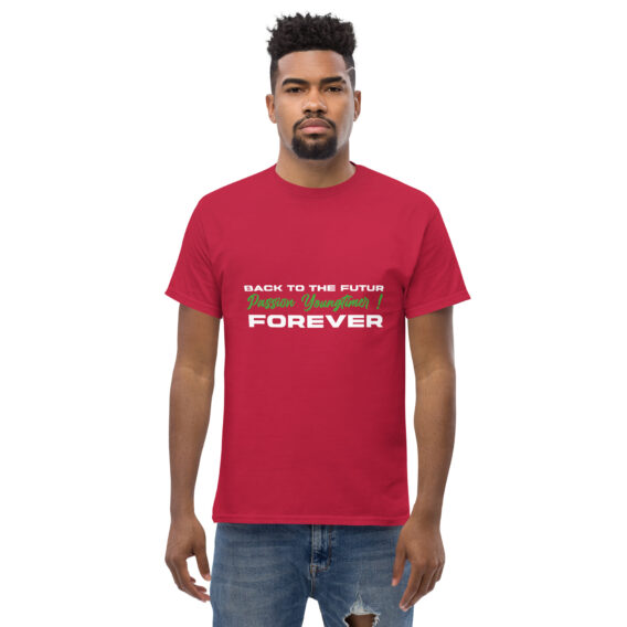 T-shirt classique homme Back to the futur, Passion youngtimer, Forever