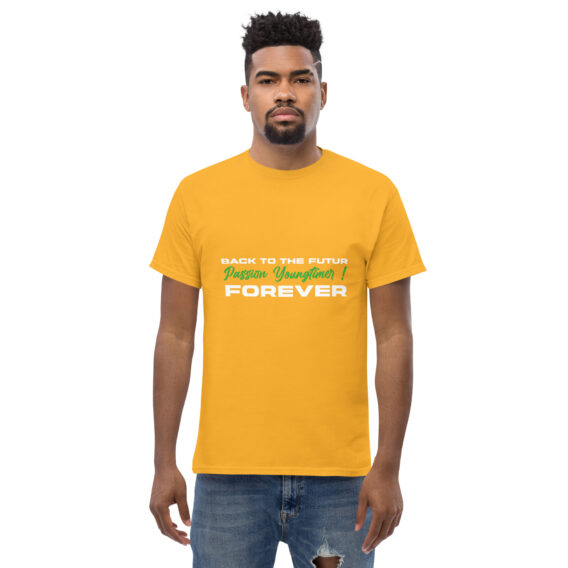 T-shirt classique homme Back to the futur, Passion youngtimer, Forever
