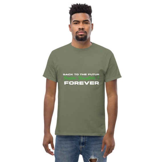 T-shirt classique homme Back to the futur, Passion youngtimer, Forever