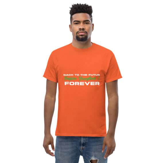 T-shirt classique homme Back to the futur, Passion youngtimer, Forever