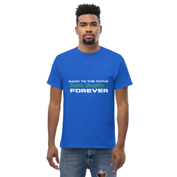 T-shirt classique homme Back to the futur, Passion youngtimer, Forever