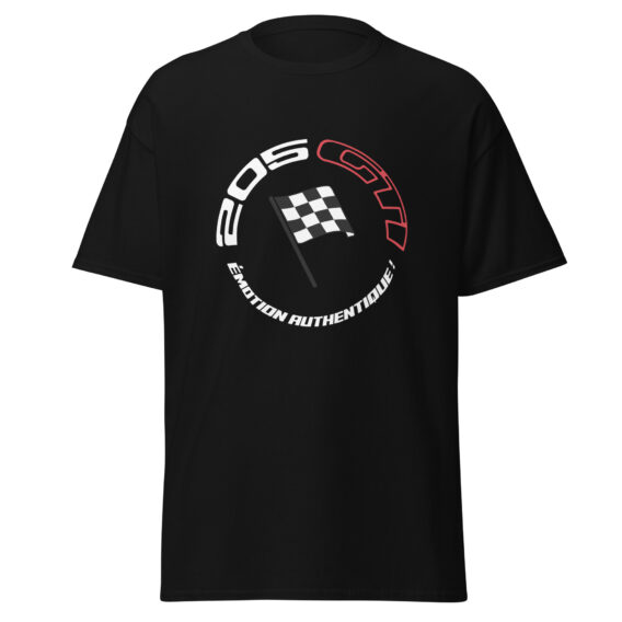 T-shirt classique homme 205 gti émotion authentique