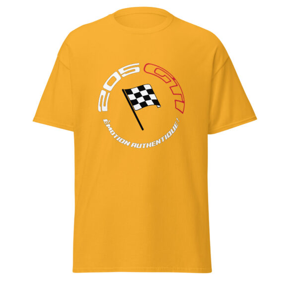 T-shirt classique homme 205 gti émotion authentique
