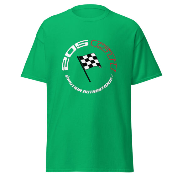 T-shirt classique homme 205 gti émotion authentique