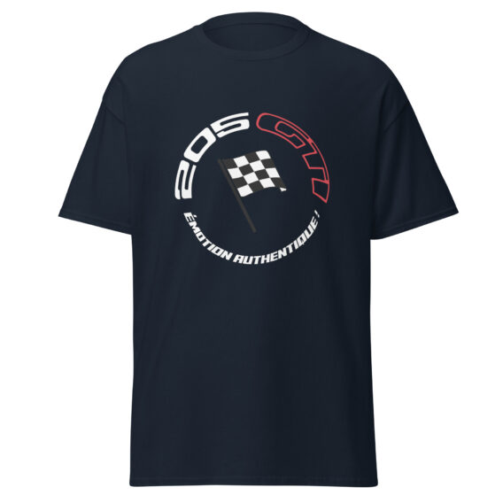 T-shirt classique homme 205 gti émotion authentique