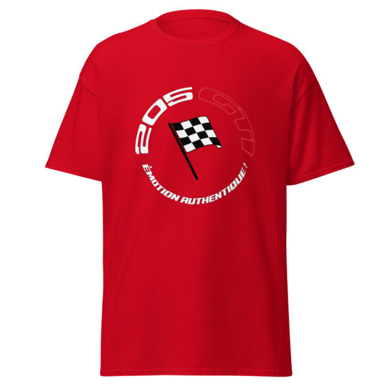 T-shirt classique homme 205 gti émotion authentique