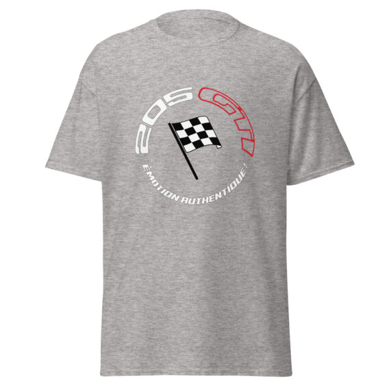 T-shirt classique homme 205 gti émotion authentique