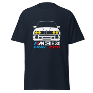 t-shirt bmw m3 e30