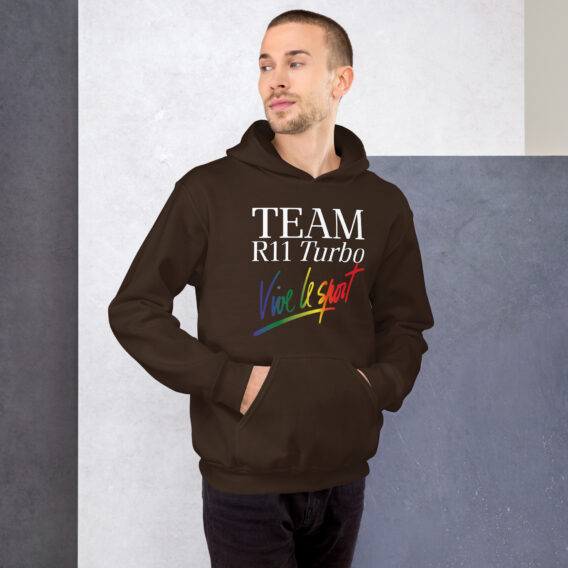 Sweat à capuche TEAM R11 TURBO VIVE LE SPORT