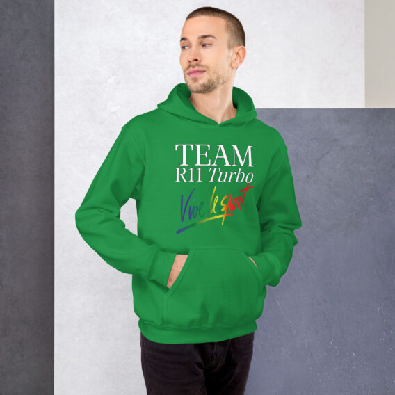 Sweat à capuche TEAM R11 TURBO VIVE LE SPORT