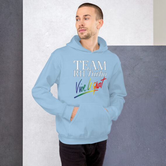 Sweat à capuche TEAM R11 TURBO VIVE LE SPORT