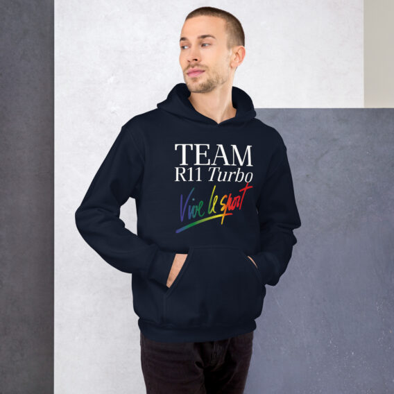 Sweat à capuche TEAM R11 TURBO VIVE LE SPORT