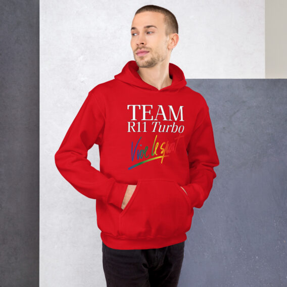Sweat à capuche TEAM R11 TURBO VIVE LE SPORT