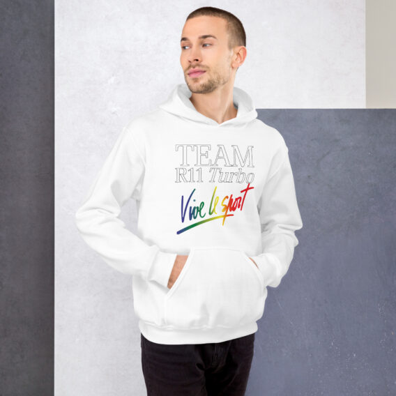 Sweat à capuche TEAM R11 TURBO VIVE LE SPORT