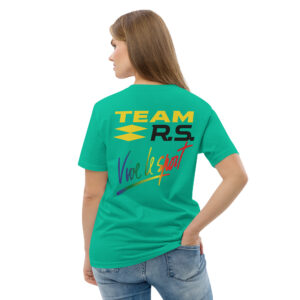 T-shirt femme en coton biologique TEAM Renault Sport VIVE LE SPORT