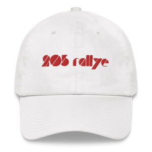 casquette 205 rallye
