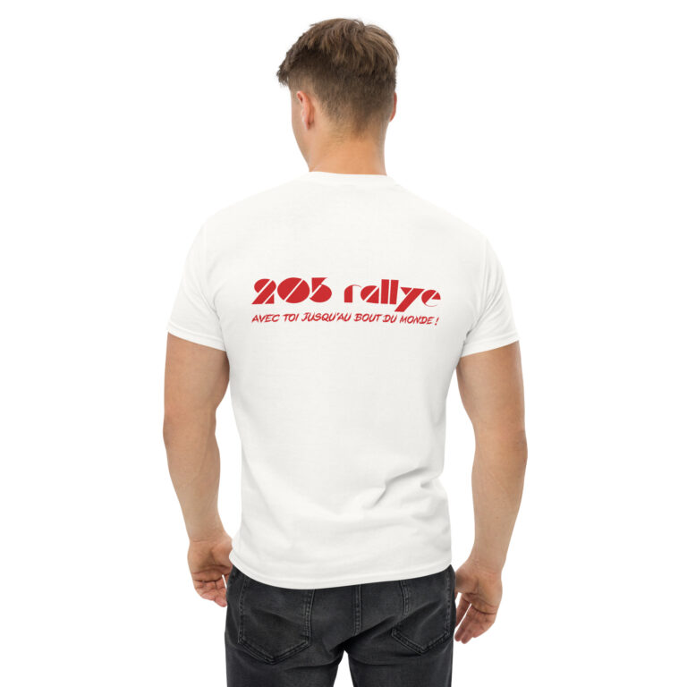 t-shirt peugeot 205 rallye