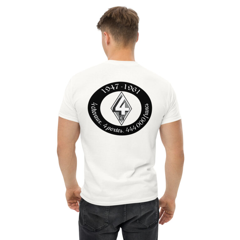 t-shirt renault 4 chevaux