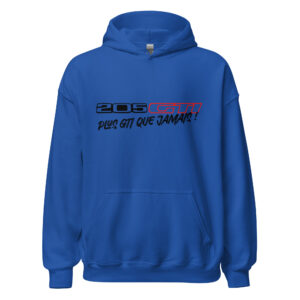pullover à capuche 205 gti