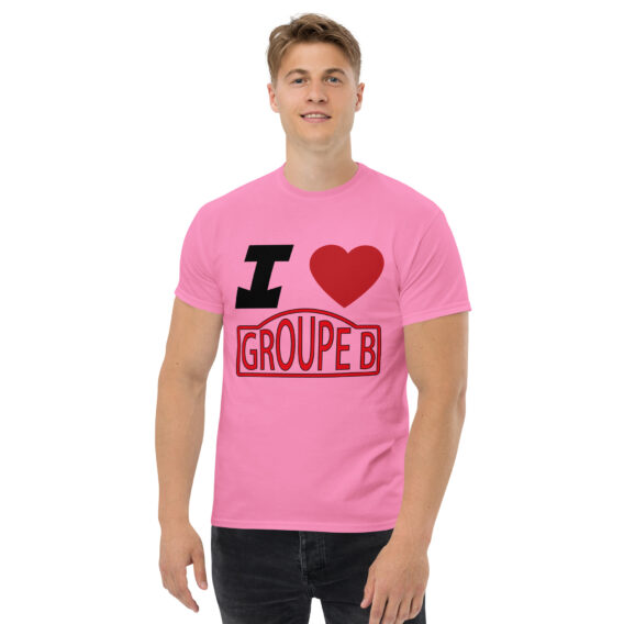 T-shirt i love groupe b