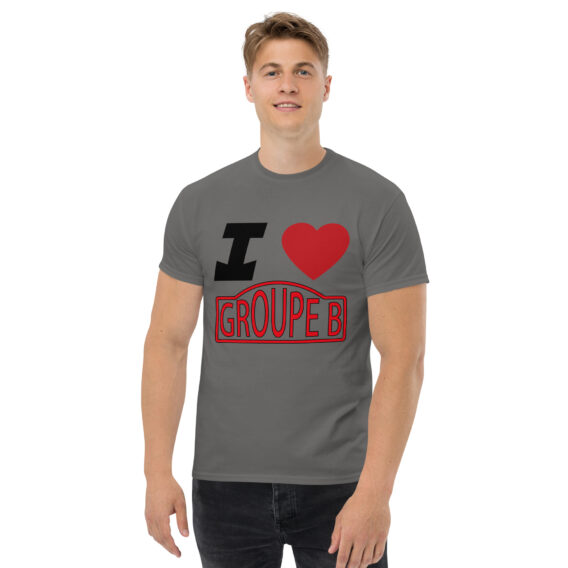 T-shirt i love groupe b