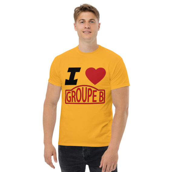 T-shirt i love groupe b