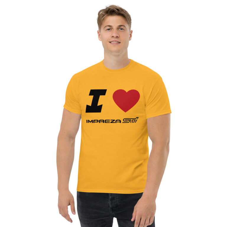 tee shirt subaru impreza sti