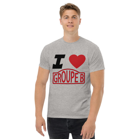 T-shirt i love groupe b