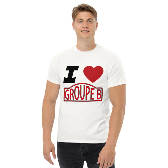 T-shirt i love groupe b