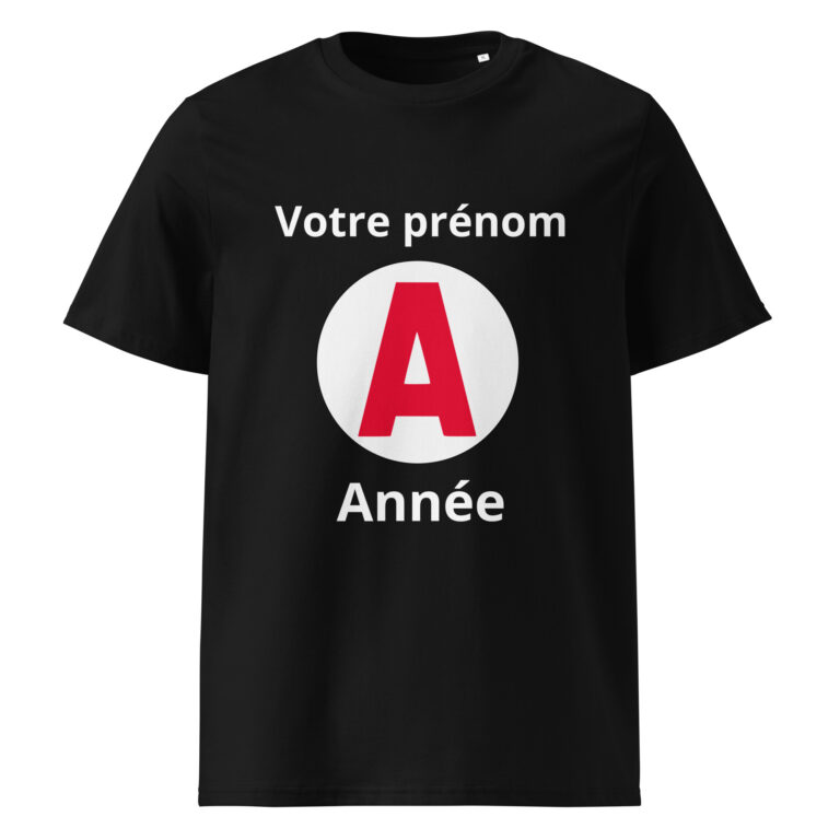 t-shirt jeune permis personnalisable