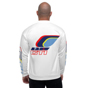 Veste Bombardier "205 GTI 1.9" : En exclusivité sur Shopnetwork.fr, cette veste rend hommage à la mythique 205 GTI 1.9. Affichant les logos "GTI" avec les couleurs iconiques de Peugeot Talbot Sport (PTS), elle célèbre la puissance et le caractère de cette sportive intemporelle. Le logo "GTI 1.9" est imprimé côté cœur à l'avant et GTI PTS en grand à l'arrière, pour un style authentique. Parfaite pour les passionnés de cette légendaire sportive française, cette veste allie élégance et esprit de compétition. Disponible uniquement sur Shopnetwork Racing.