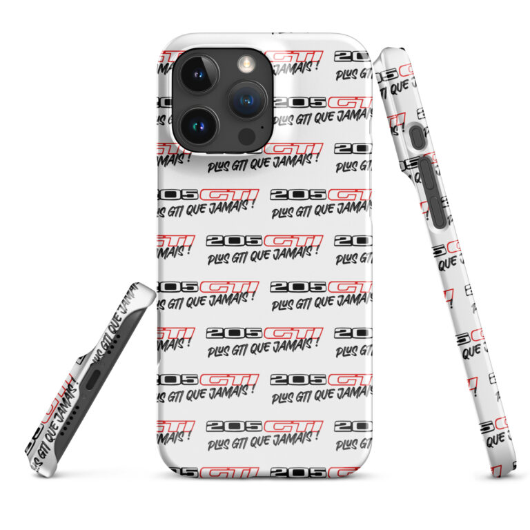 Revivez la légende avec la coque iPhone 205 GTI – "Plus GTI que jamais", un hommage incontournable à la mythique 205 gti. Cette coque premium capture l'esprit de la mythique 205 GTI, avec un design intemporel et un slogan évocateur qui séduira tous les passionnés. Protection fiable : Conçue pour protéger efficacement votre iPhone des chocs et rayures tout en restant légère et élégante. Design authentique : Le style distinctif de la 205 GTI et le slogan "Plus GTI que jamais" rappellent son ADN sportif et sa place dans l’histoire. Finition haut de gamme : Des matériaux de qualité pour un rendu parfait et une prise en main confortable. Faites honneur à la 205 GTI et à son héritage avec cette coque qui allie style, protection et nostalgie. Montrez au monde que vous êtes "Plus GTI que jamais" !
