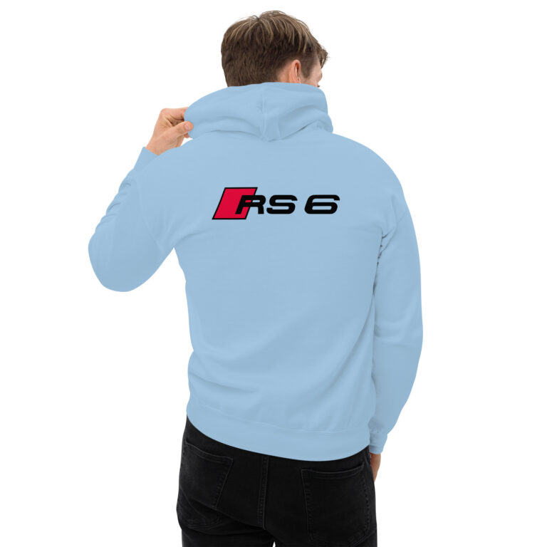 Affichez votre passion pour le break de chasse "Audi RS6" avec ce sweat à capuche de Shopnetwork Racing. Logo RS6 Imprimé côté cœur et en grand format au dos. Style moderne, confort Optimal, avec capuche ajustable et poche kangourou. Idéal pour allier style, confort et performance au quotidien.