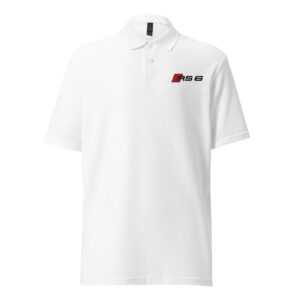 Sobriété et puissance réunies dans ce polo dédié aux passionnés d’Audi RS6. Doté d’un logo "RS6" brodé côté cœur, ce polo incarne le prestige et la sportivité de la gamme RS. Conçu en coton de qualité supérieure, il offre un confort optimal et une élégance décontractée. Parfait pour afficher votre passion avec distinction, ce polo est un indispensable pour les amateurs de performance et de style. Disponible exclusivement sur Shopnetwork Racing.