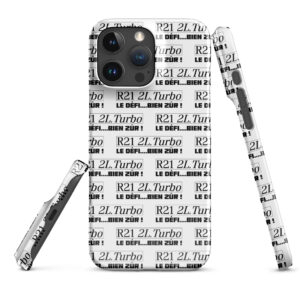 Coque iPhone R21 Turbo "Le défi... bien zûr !
