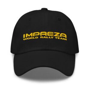 Affirmez votre passion pour le rallye avec cette casquette brodée aux couleurs de la mythique Impreza. Broderie Premium : "Impreza World Rally Team" brodé en jaune pour un look authentique. Design Sportif et Intemporel : Inspiré des légendaires Subaru de rallye. Confort Optimal : Ajustable et conçue en tissu respirant pour un port agréable. L’accessoire parfait pour tout fan de Subaru et de WRC !