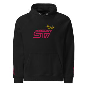Édition Limitée Rendez hommage à la Subaru Impreza STI et à son héritage en rallye avec ce sweat à capuche collector, conçu pour les passionnés de performance et de légendes du WRC. Broderie Premium : Logo Impreza STI brodé en grand à l’avant et logo STI brodé sur chaque poignet pour un style distinctif. Confort et Qualité Supérieure : Tissu en coton épais, doux et résistant, avec une coupe moderne et un toucher premium. Disponible en édition limitée, ce sweat est un must-have pour les amoureux de Subaru et de la performance.