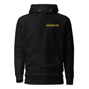 Sweat à Capuche Subaru Impreza World Rally Team Affichez l’héritage rallye de la légendaire Subaru Impreza avec ce sweat à capuche Shopnetwork Racing. Inscription "Impreza World Rally Team" en jaune, imprimé côté cœur et en grand au dos. Design Inspiré du Rallye : Look authentique rappelant l'âge d'or du WRC. Confort et Qualité : Tissu doux et résistant, idéal pour un usage quotidien. Un must-have pour les passionnés de Subaru et de sport automobile.