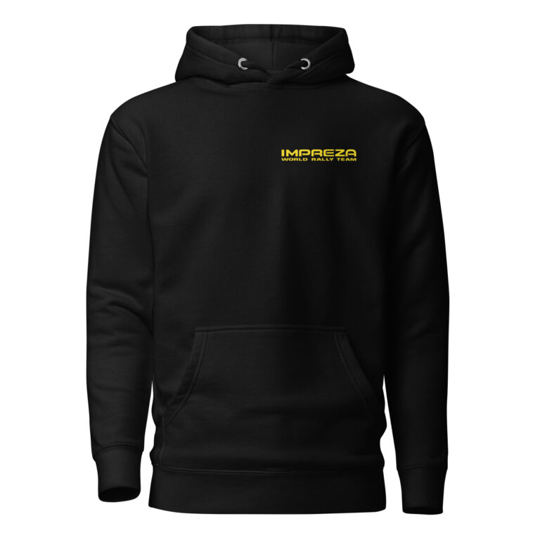 Sweat à Capuche Subaru Impreza World Rally Team Affichez l’héritage rallye de la légendaire Subaru Impreza avec ce sweat à capuche Shopnetwork Racing. Inscription "Impreza World Rally Team" en jaune, imprimé côté cœur et en grand au dos. Design Inspiré du Rallye : Look authentique rappelant l'âge d'or du WRC. Confort et Qualité : Tissu doux et résistant, idéal pour un usage quotidien. Un must-have pour les passionnés de Subaru et de sport automobile.