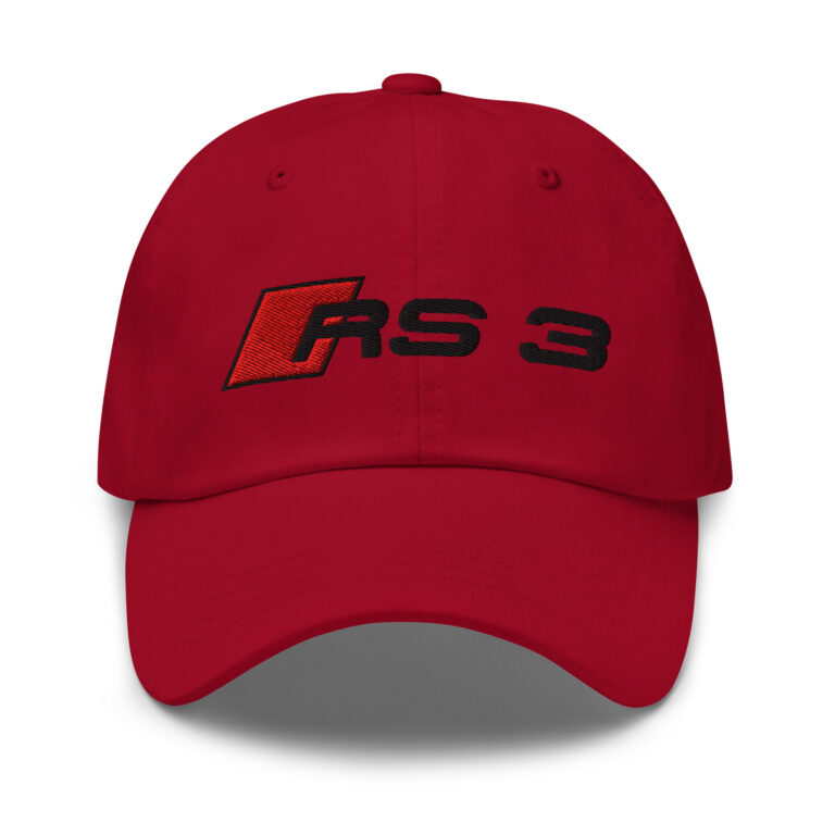 casquette audi rs3 brodée