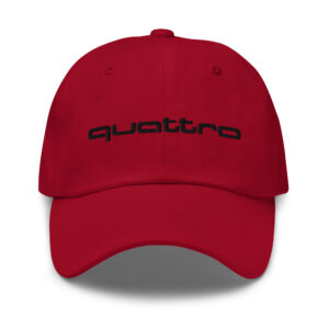 casquette audi quattro broderie