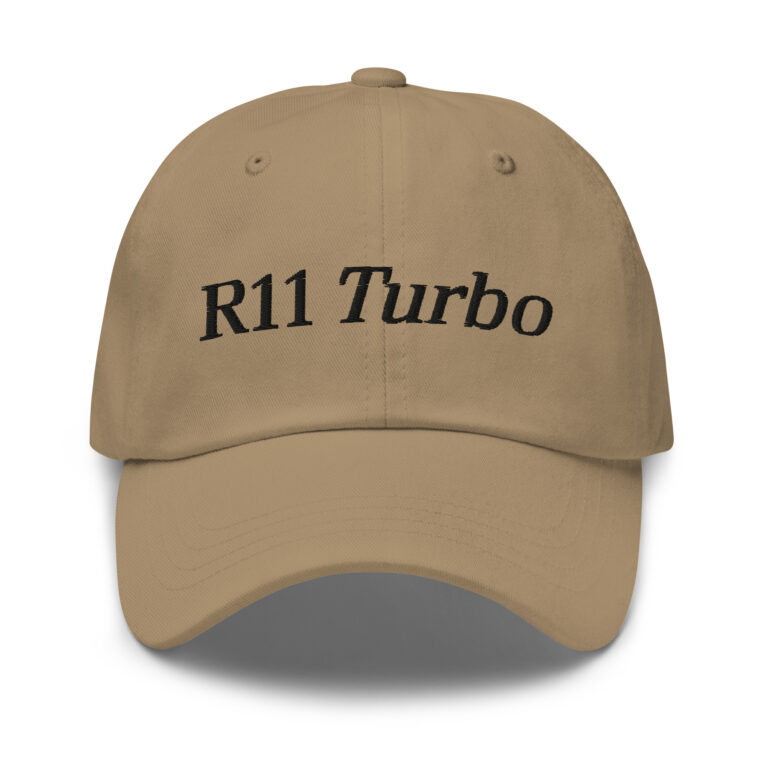 casquette broderie r11 turbo