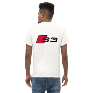 tshirt audi s3 imprimé avant et arrière