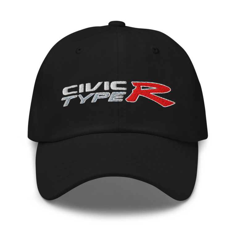magnifique casquette brodée honda civic type r