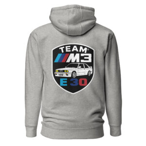 sweat à capuche bmw m3 e30