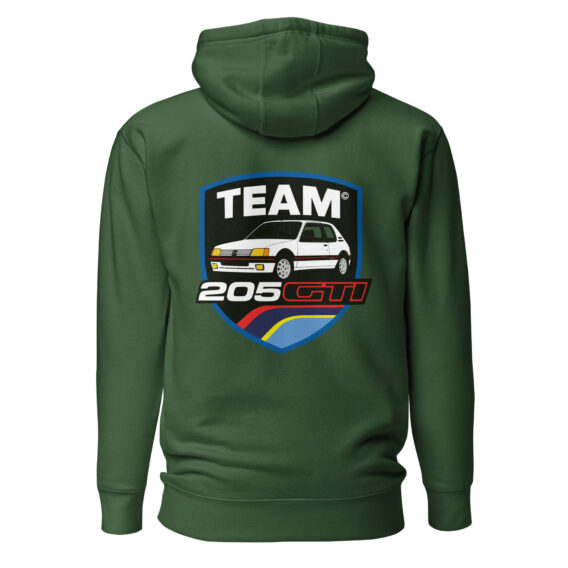 Sweat à Capuche Team 205 GTI