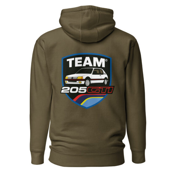 Sweat à Capuche Team 205 GTI