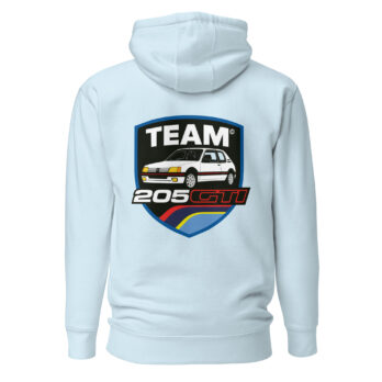 sweat exclusif 205 gti